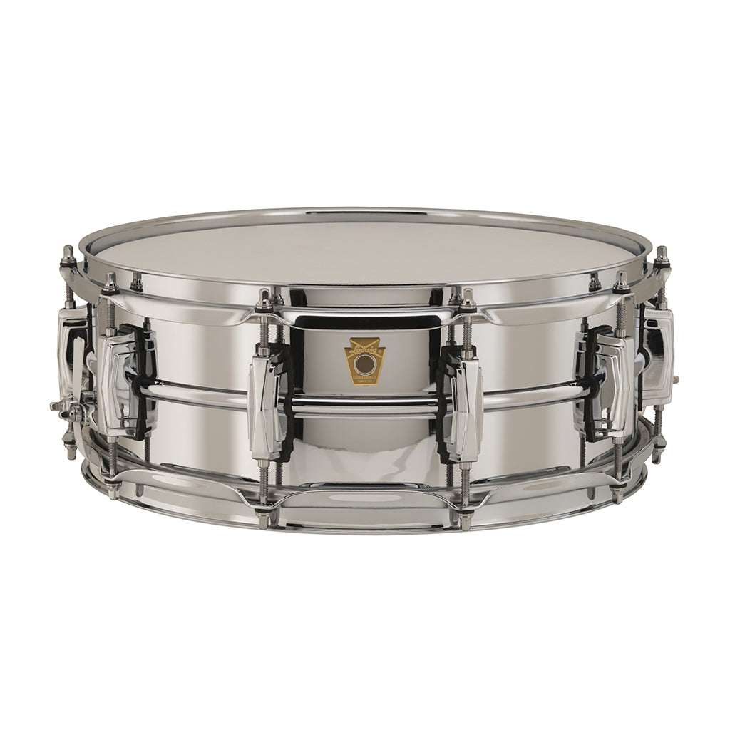Ludwig - Chrome Over Brass Snare Drum - 14&quot;x5&quot;