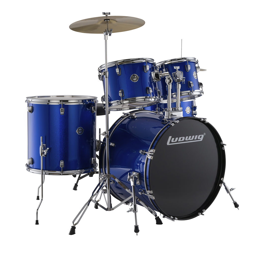 Ludwig - Accent Drive - Drum Kit Pack - Blue