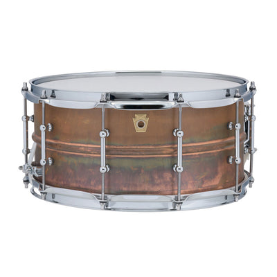 Ludwig Copper Phonic Snare Drum - 14"x6.5" - Tube Lugs