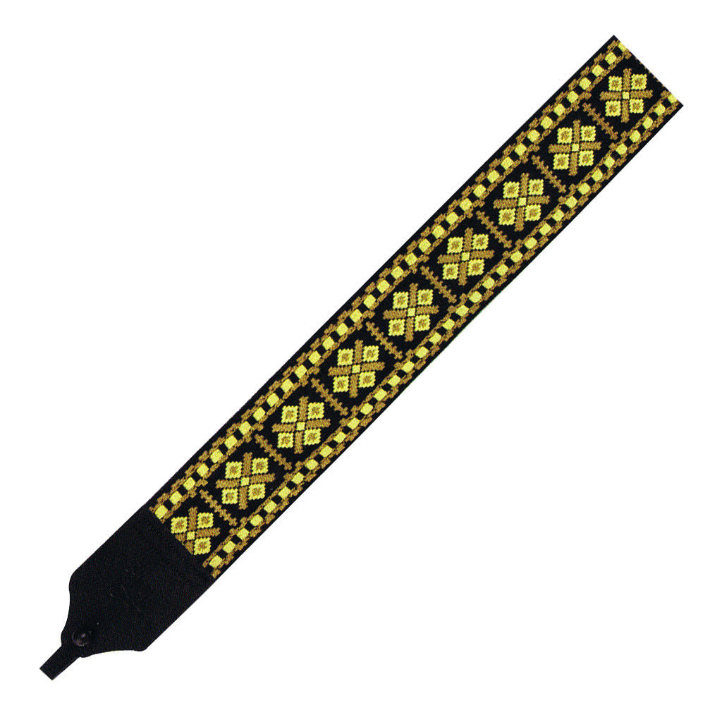 LM 2 Retro Banjo Jacquard Strap Yellow