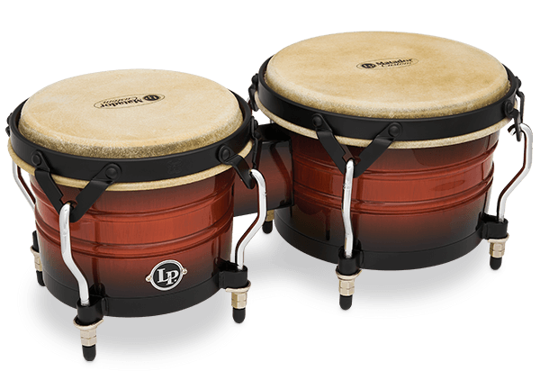 LP Matador® Custom Wood Bongos - Vintage Sunburst - Sky Music