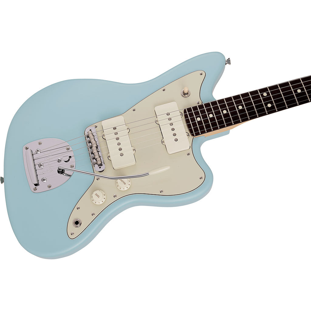 Fender Made in Japan Junior Collection Jazzmaster®, Rosewood Fingerboard, Satin Daphne Blue