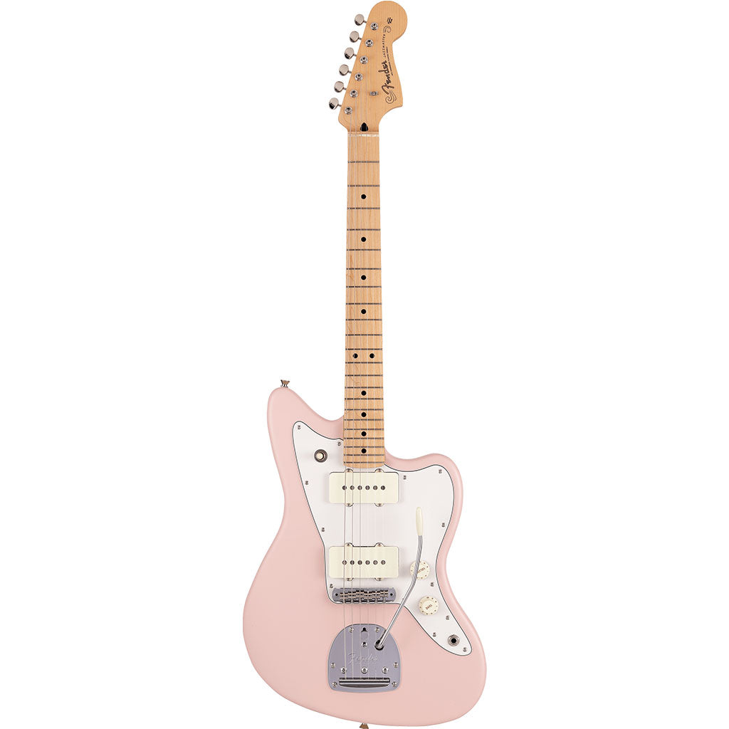 Fender Made in Japan Junior Collection Jazzmaster®, Maple Fingerboard, Satin Shell Pink