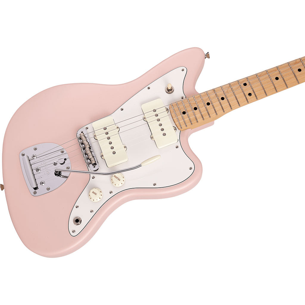 Fender Made in Japan Junior Collection Jazzmaster®, Maple Fingerboard, Satin Shell Pink