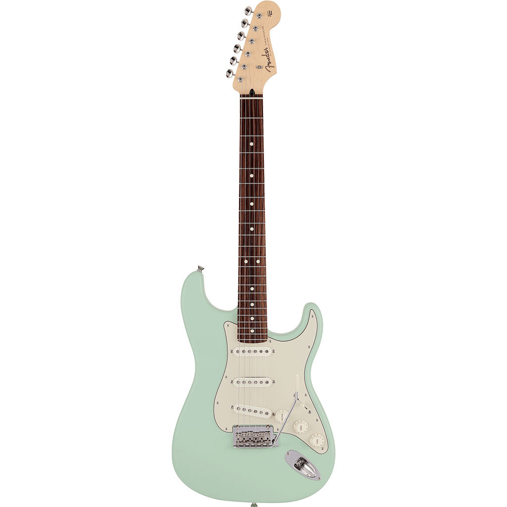 Fender Made in Japan Junior Collection Stratocaster®, Rosewood Fingerboard, Satin Surf Green