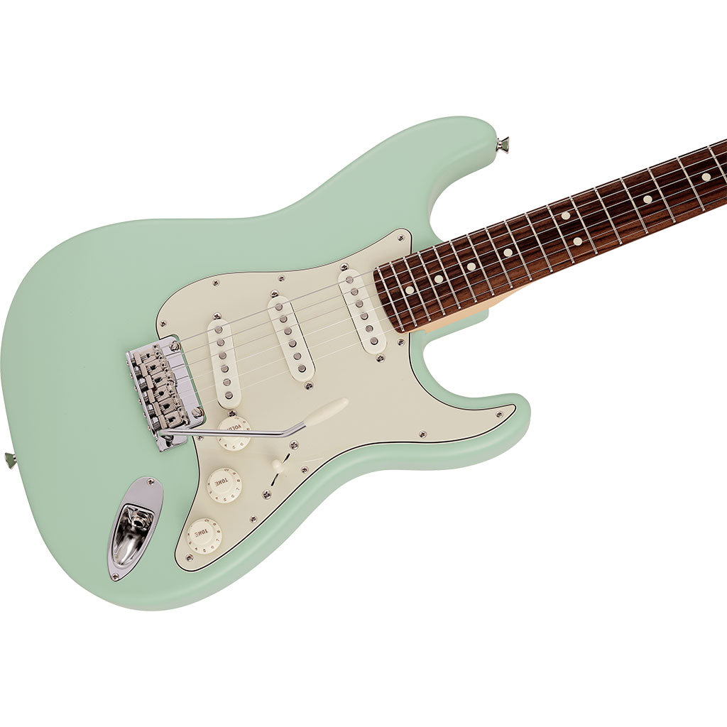 Fender Made in Japan Junior Collection Stratocaster®, Rosewood Fingerboard, Satin Surf Green