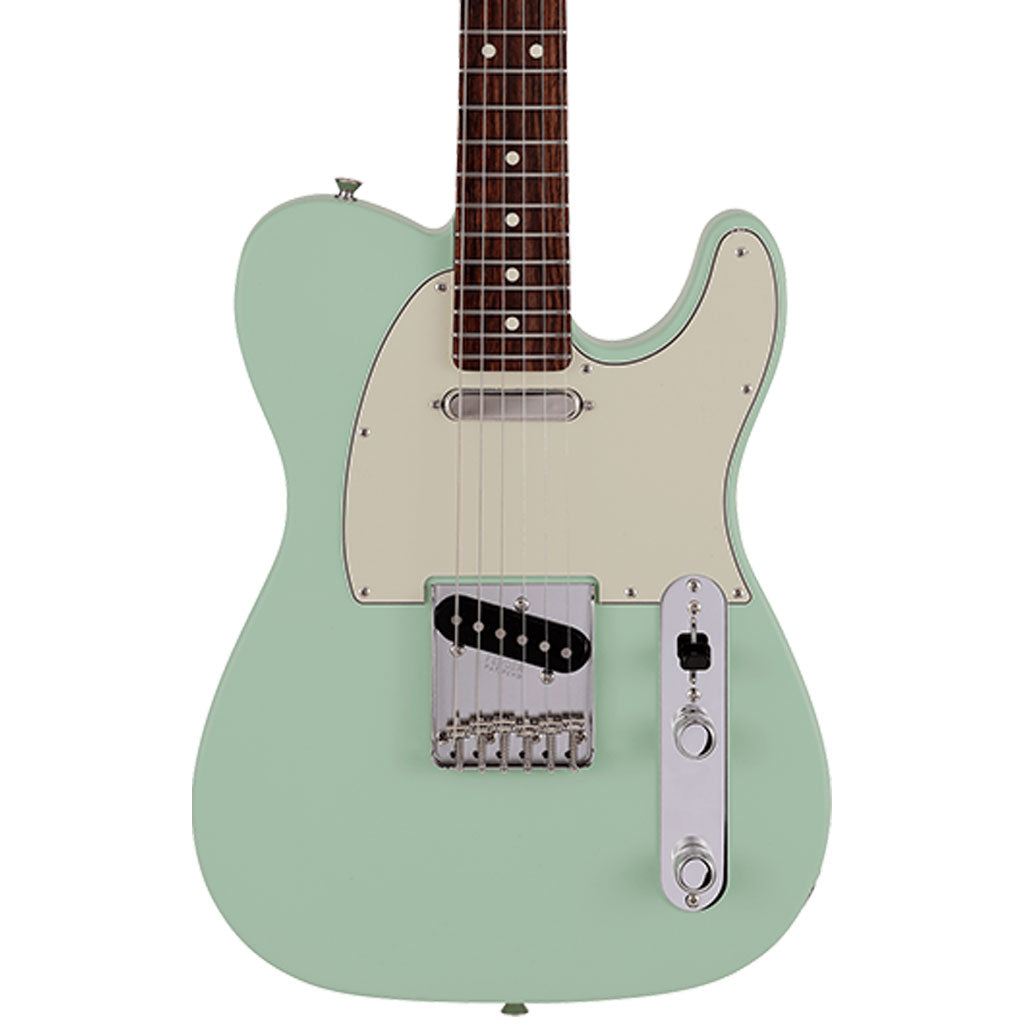 Fender Made in Japan Junior Collection Telecaster®, Rosewood Fingerboard, Satin Surf Green