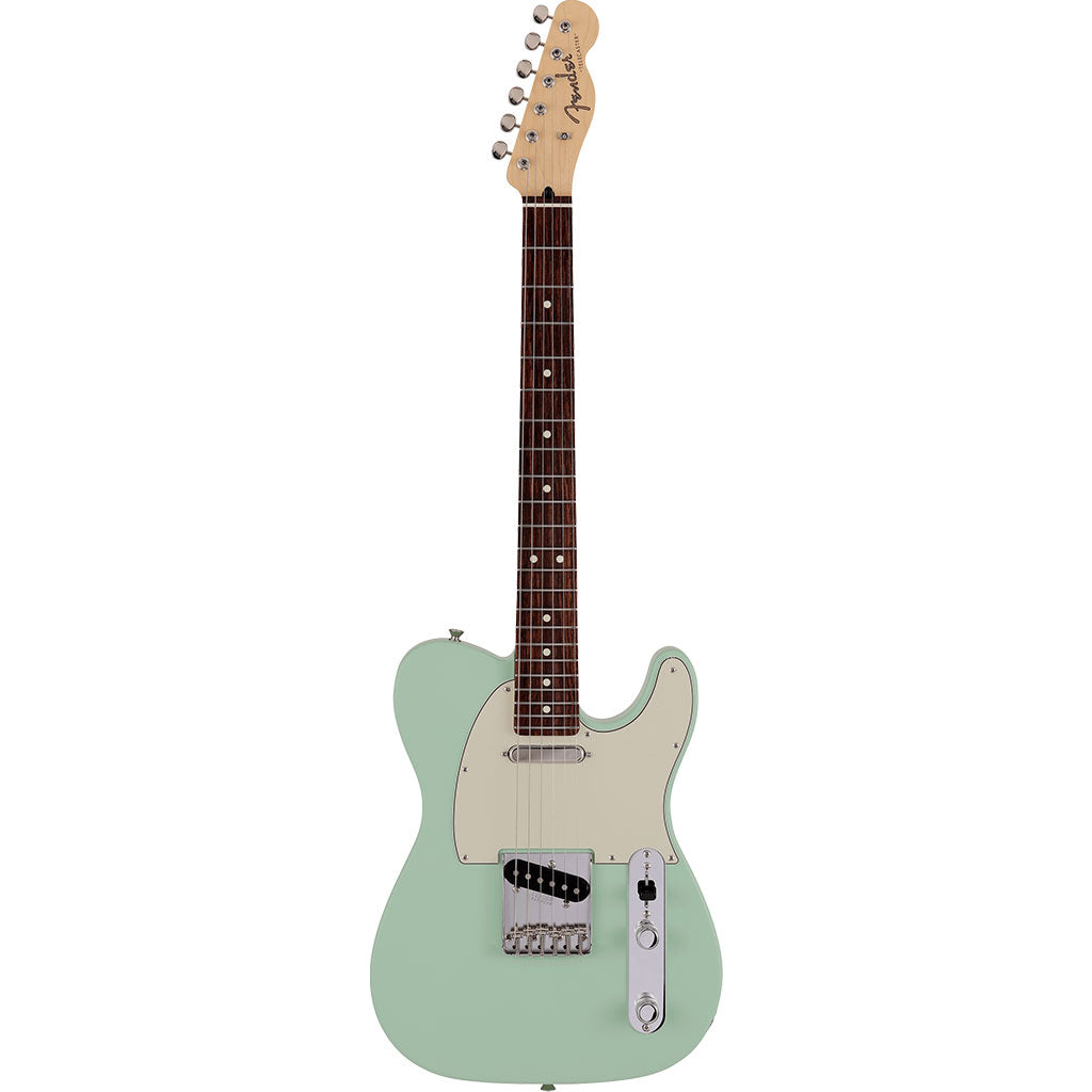Fender Made in Japan Junior Collection Telecaster®, Rosewood Fingerboard, Satin Surf Green