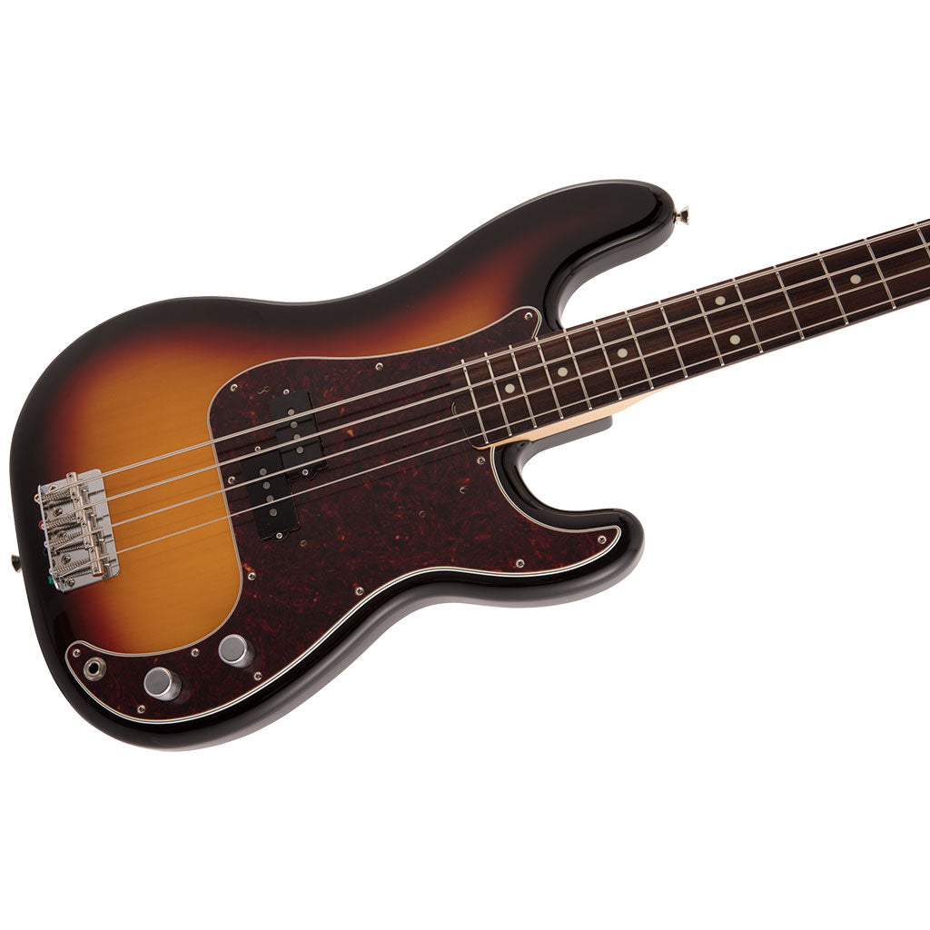 Fender Made in Japan Traditional 60s Precision Bass®, Rosewood Fingerboard, 3-Color Sunburst