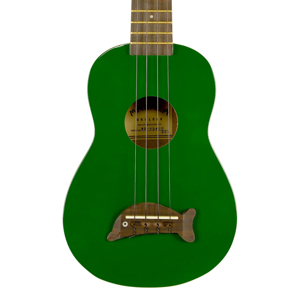 Makala Soprano Ukulele Dolphin Bridge Green