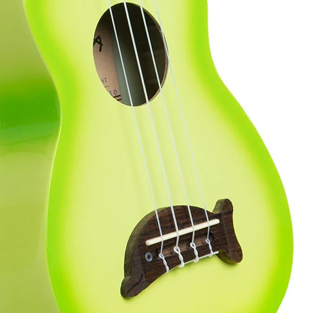 Makala Soprano Ukulele Dolphin Bridge Greenburst