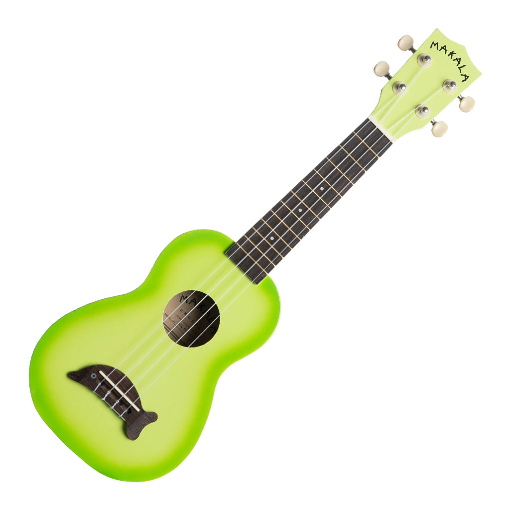 Makala Soprano Ukulele Dolphin Bridge Greenburst