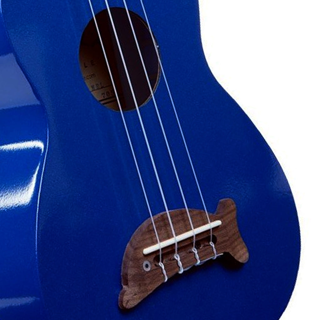 Makala Soprano Ukulele Dolphin Bridge Metallic Blue