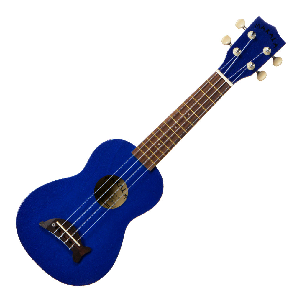 Makala Soprano Ukulele Dolphin Bridge Metallic Blue
