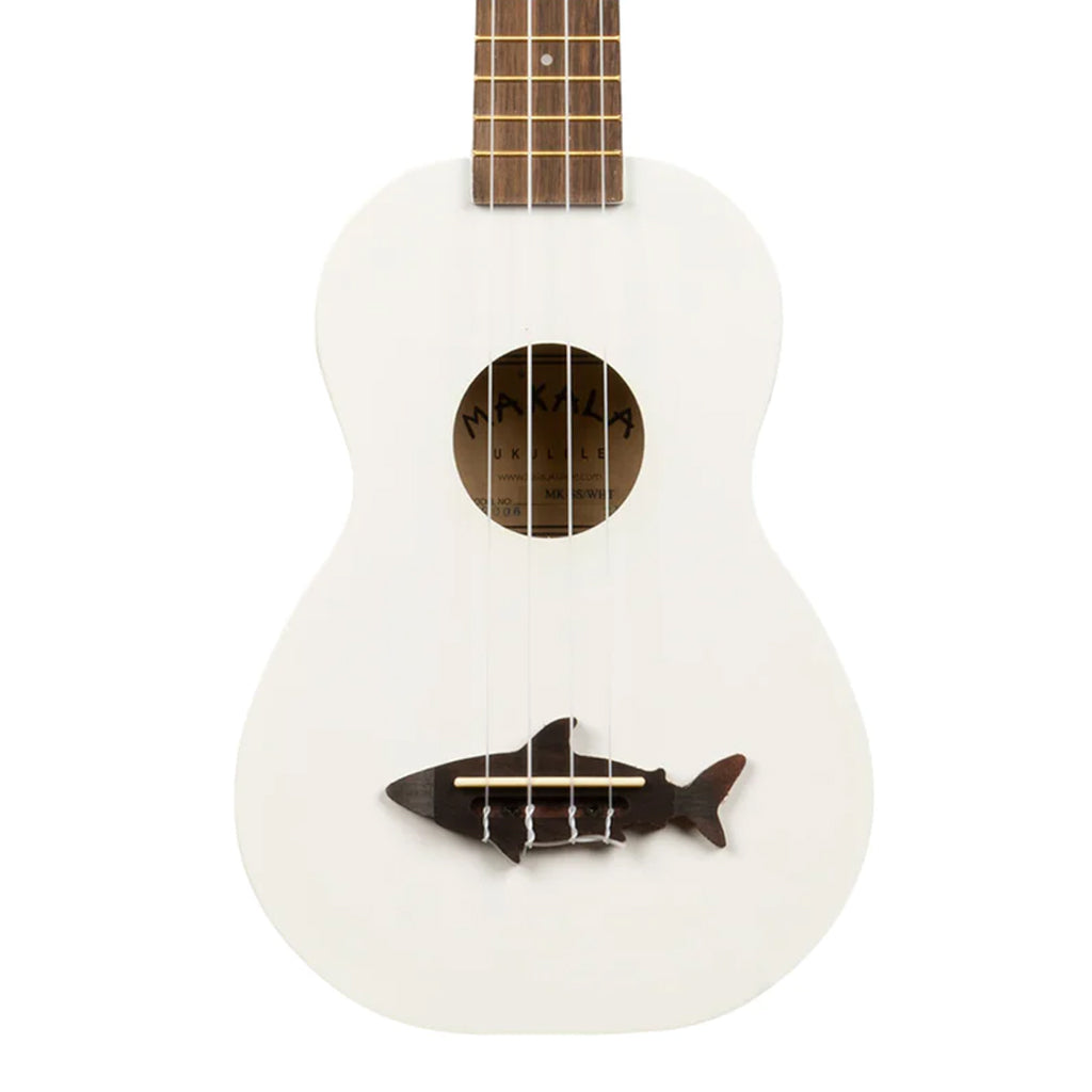 Makala Soprano Ukulele Shark Bridge Great White Shark