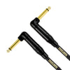 Mogami 18" Gold Series Pedal Cable - Angled/Angled-Sky Music
