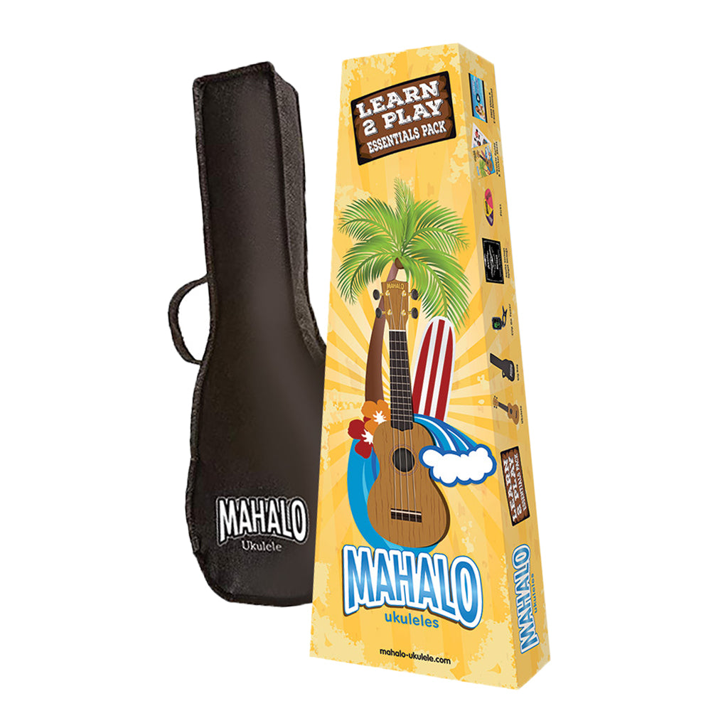 Mahalo Rainbow Essentials Uke Pack
