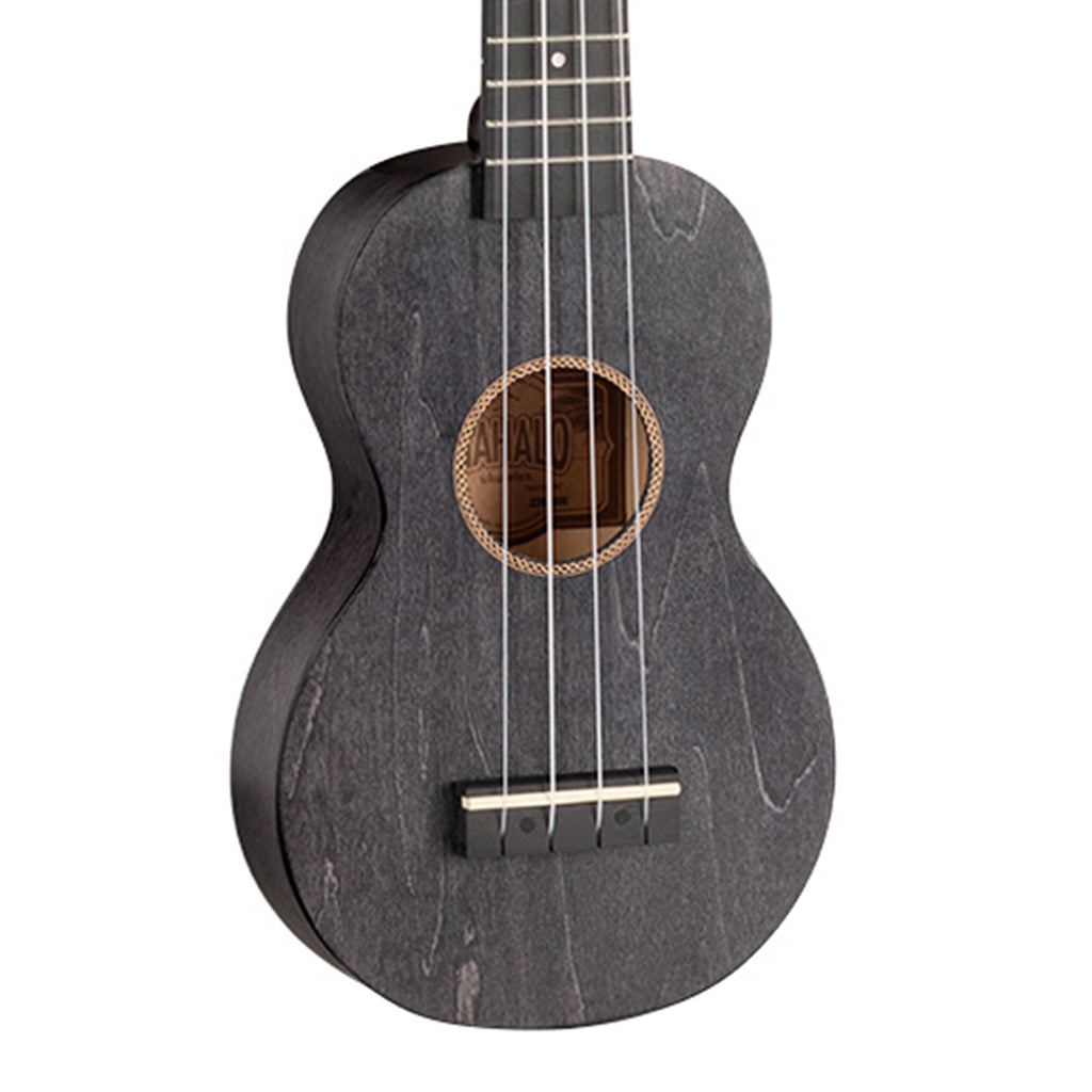 Mahalo Slim Line Soprano Transparent Black
