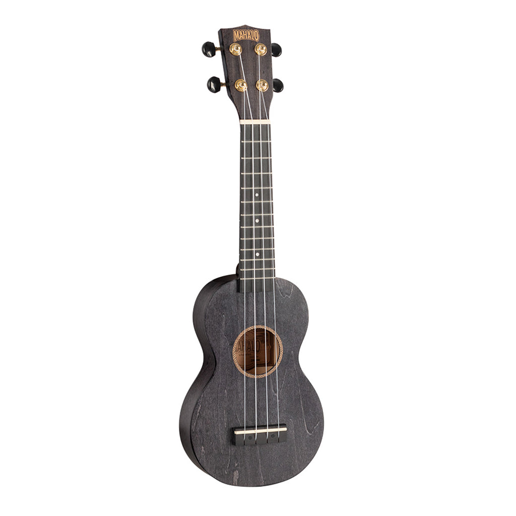 Mahalo Slim Line Soprano Transparent Black