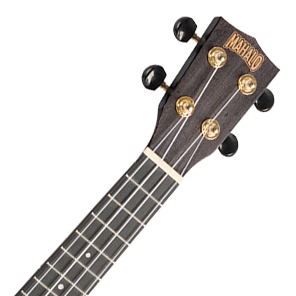 Mahalo Slim Line Soprano Transparent Black