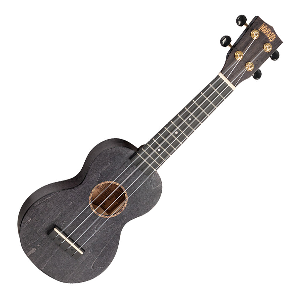 Mahalo Slim Line Soprano Transparent Black