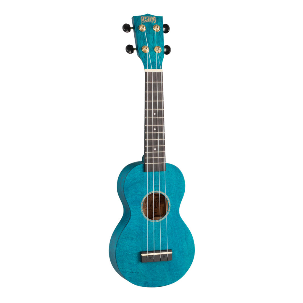 Mahalo Slim Line Soprano Transparent Blue