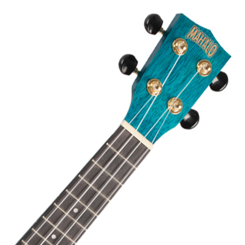 Mahalo Slim Line Soprano Transparent Blue