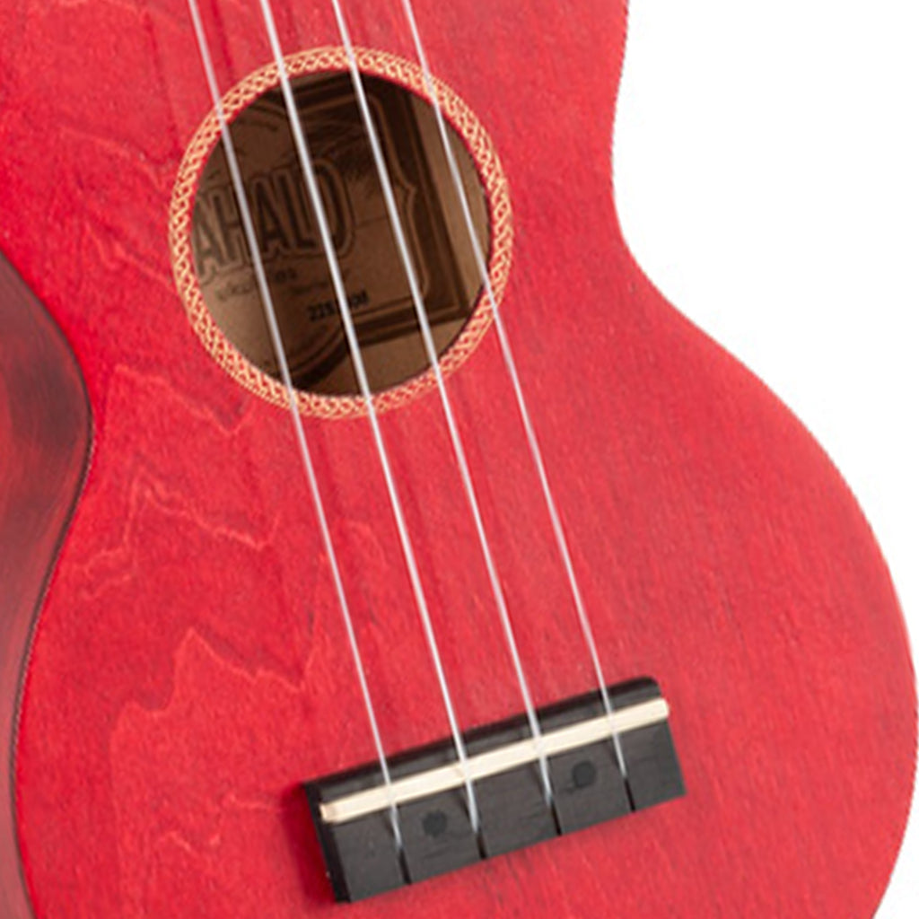Mahalo Slim Line Soprano Transparent Red