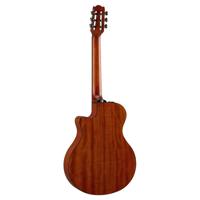 Yamaha NX Series NTX1 BS Nylon String Acoustic Electric Guitar Brown Sunburst