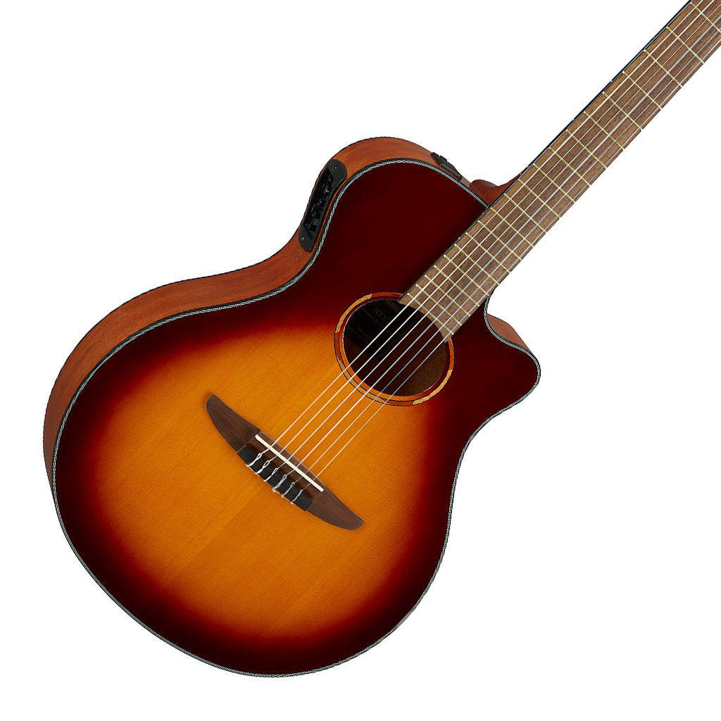 Yamaha NX Series NTX1 BS Nylon String Acoustic Electric Guitar Brown Sunburst