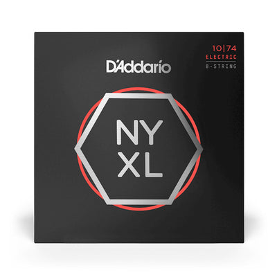 D'Addario - NYXL1074 10-74 Light Top / Heavy Bottom 8 String Set