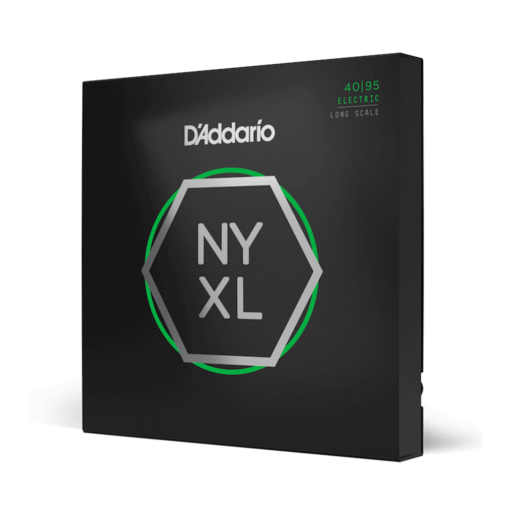 D'Addario - NYXL4095 - Nickel Wound Bass Guitar Strings, Super Light, 40-95, Long Scale