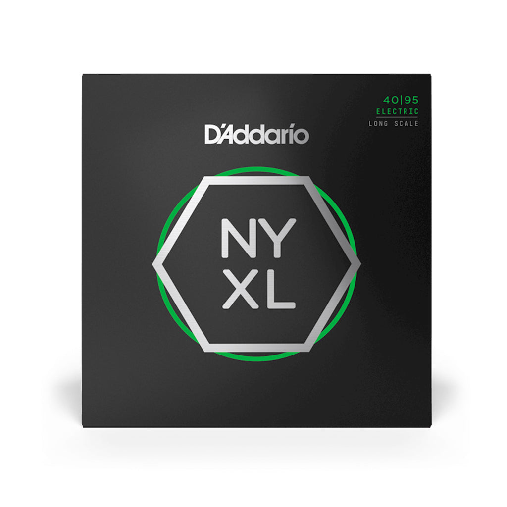 D'Addario - NYXL4095 - Nickel Wound Bass Guitar Strings, Super Light, 40-95, Long Scale