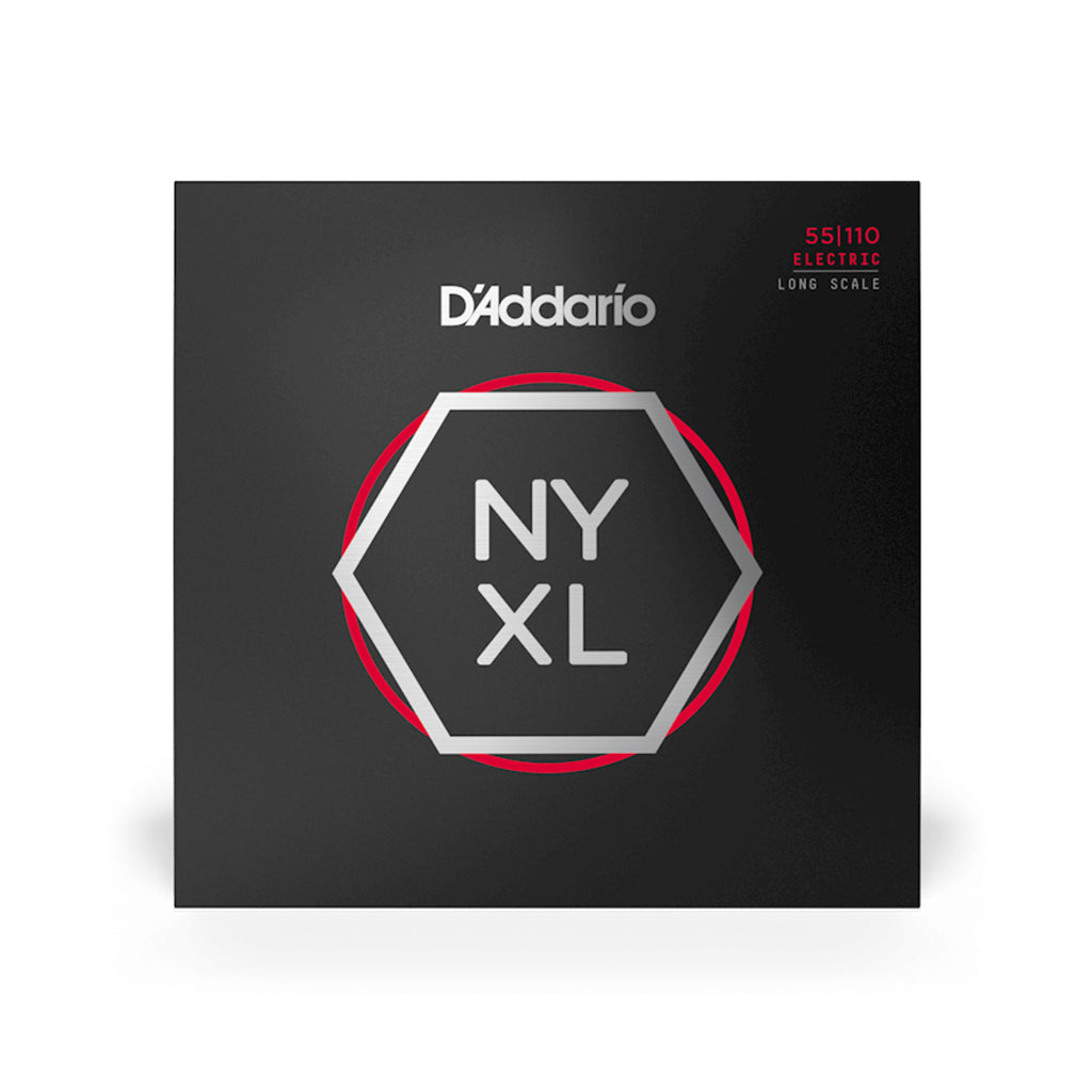 D'Addario - NYXL55110 - Nickel Wound Bass Guitar Strings, Heavy 55-110, Long Scale