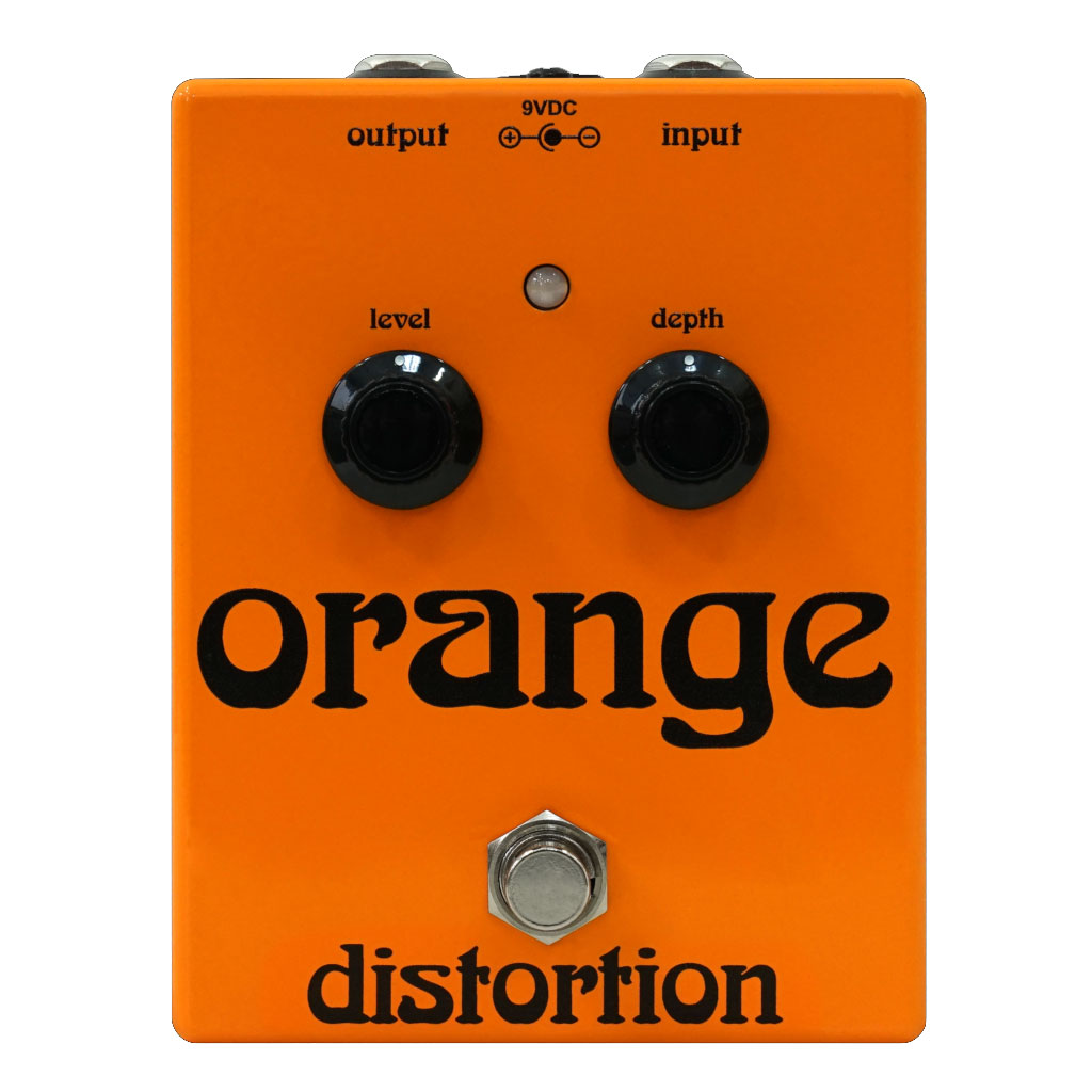 Orange Distortion Pedal-Sky Music