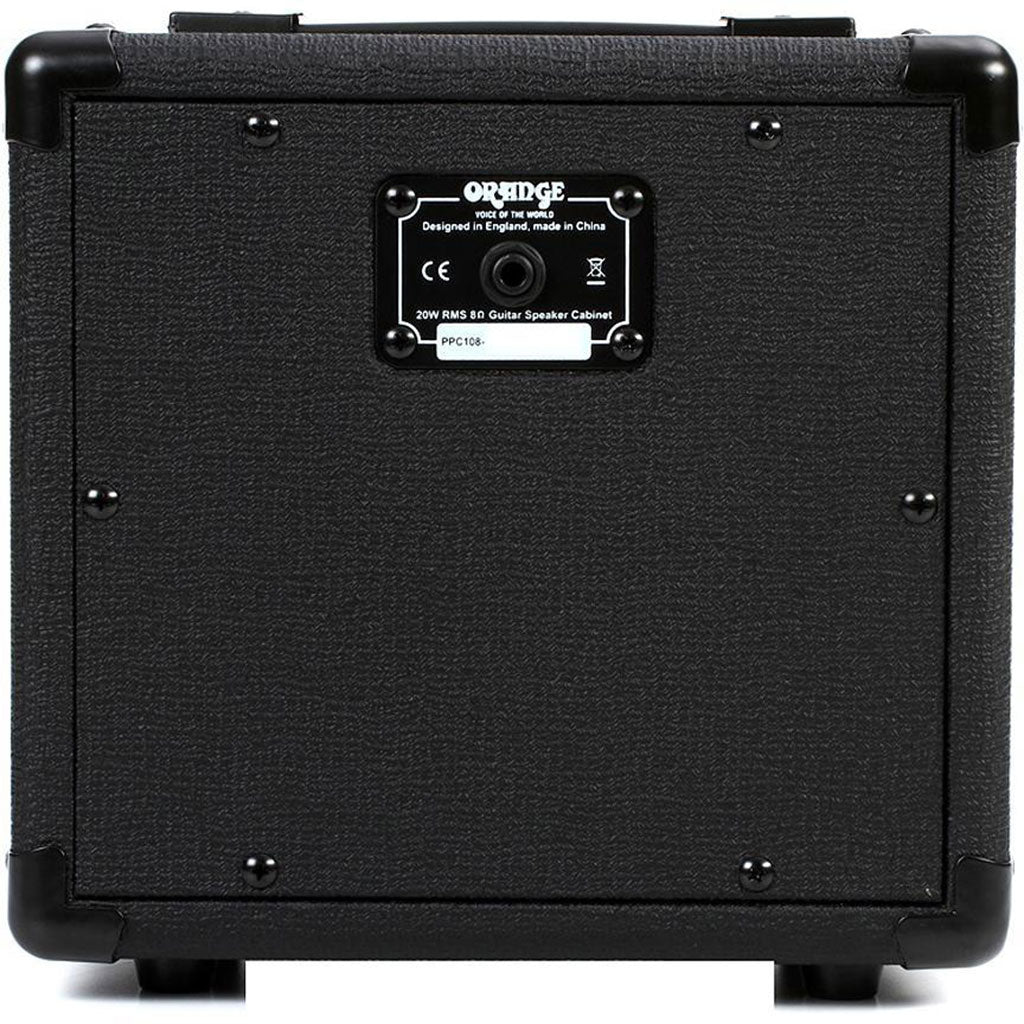 Orange - PPC108BK - 1x8 Speaker Cabinet