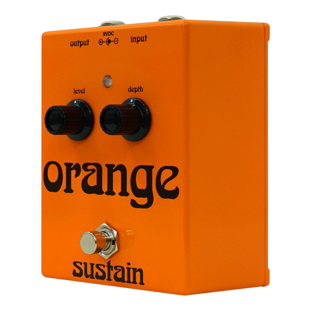Orange Sustain Pedal-Sky Music