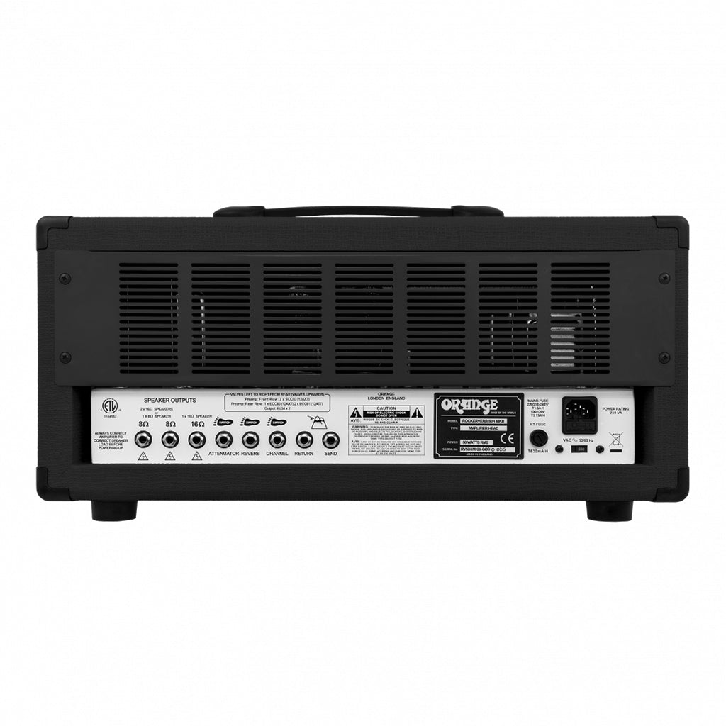 Orange Rockerverb 50H MKIII Head Black