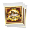Ernie Ball Earthwood Silk and Steel Extra Soft 8020 Bronze 10 50 Acoustic Guitar Strings 3 Pack