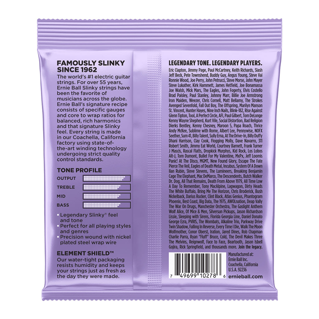 Ernie Ball Ultra Slinky Nickel Wound 10 48 Electric Guitar Strings 3 Pack