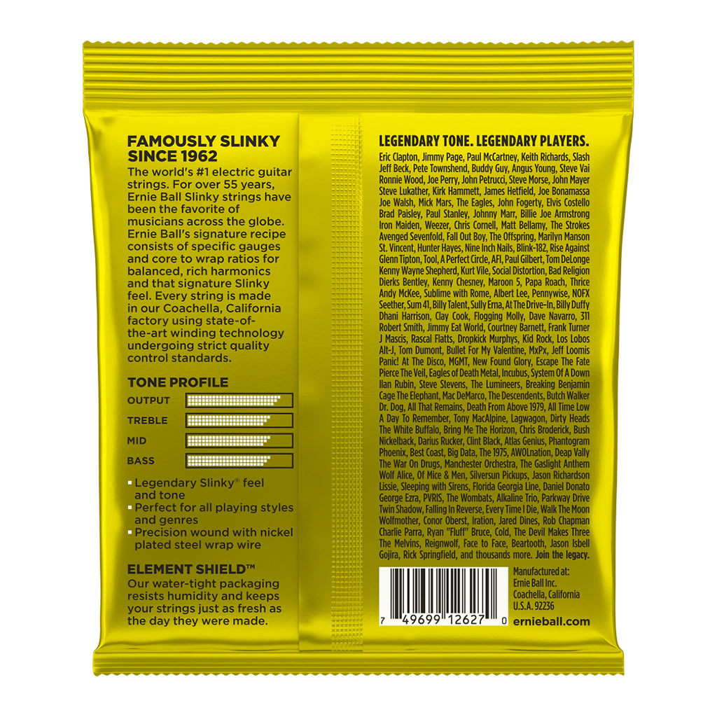 Ernie Ball - Beefy Slinky Nickel Wound Electric Guitar Strings - 3-Pack 11-54
