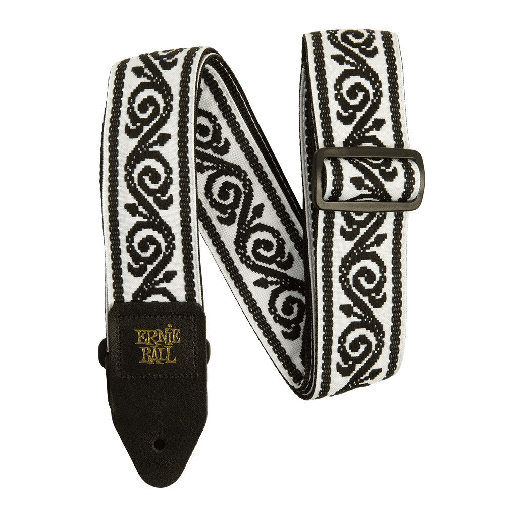 Ernie Ball Black Vine Jacquard Strap