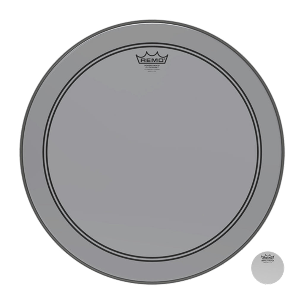 Remo - 18" Powerstroke 3 Colortone - Smoke
