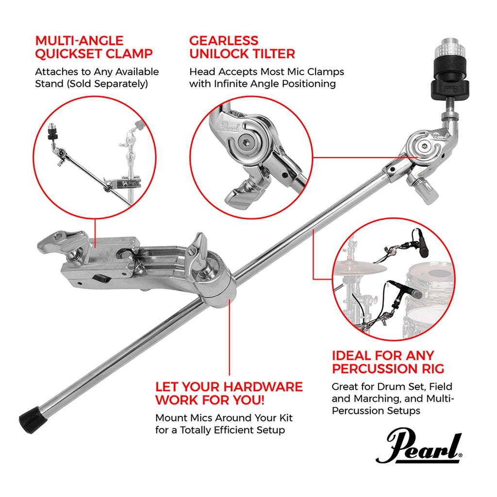 Pearl - MH-70A - Clamping Boom Mic Holder