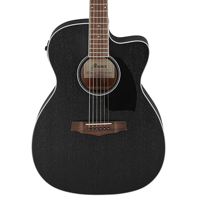 Ibanez - PC14MHCE Acoustic Guitar - Weathered Black