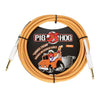 Pig Hog Instrument Cable 10' Orange Cream