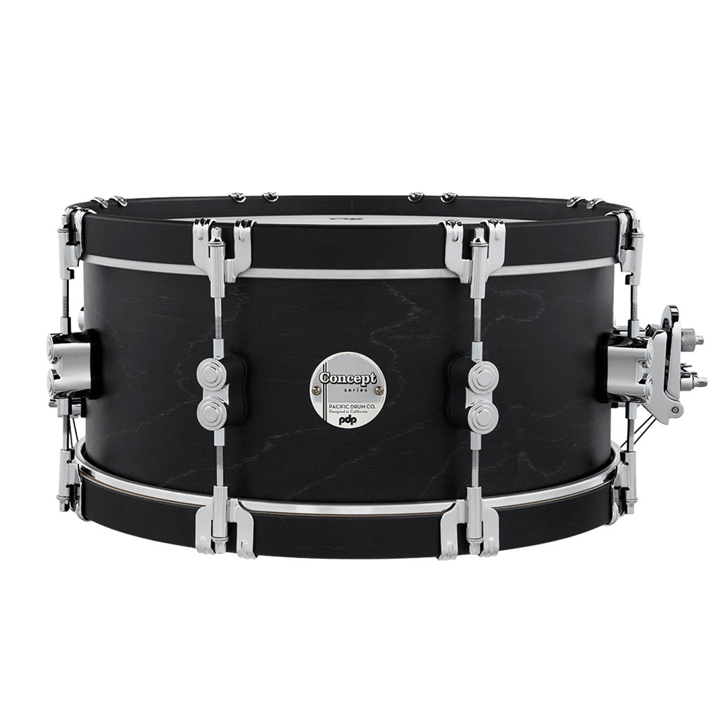 PDP - Concept Maple Classic 14&quot;x6.5&quot; - Snare Drum, Ebony Stain