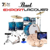 Pearl - Export Lacquer EXL 22" Fusion Plus Kit Package with Zildjian Cymbals (I Series) & Hardware (Free 14" Floor Tom) - Azure Daybreak