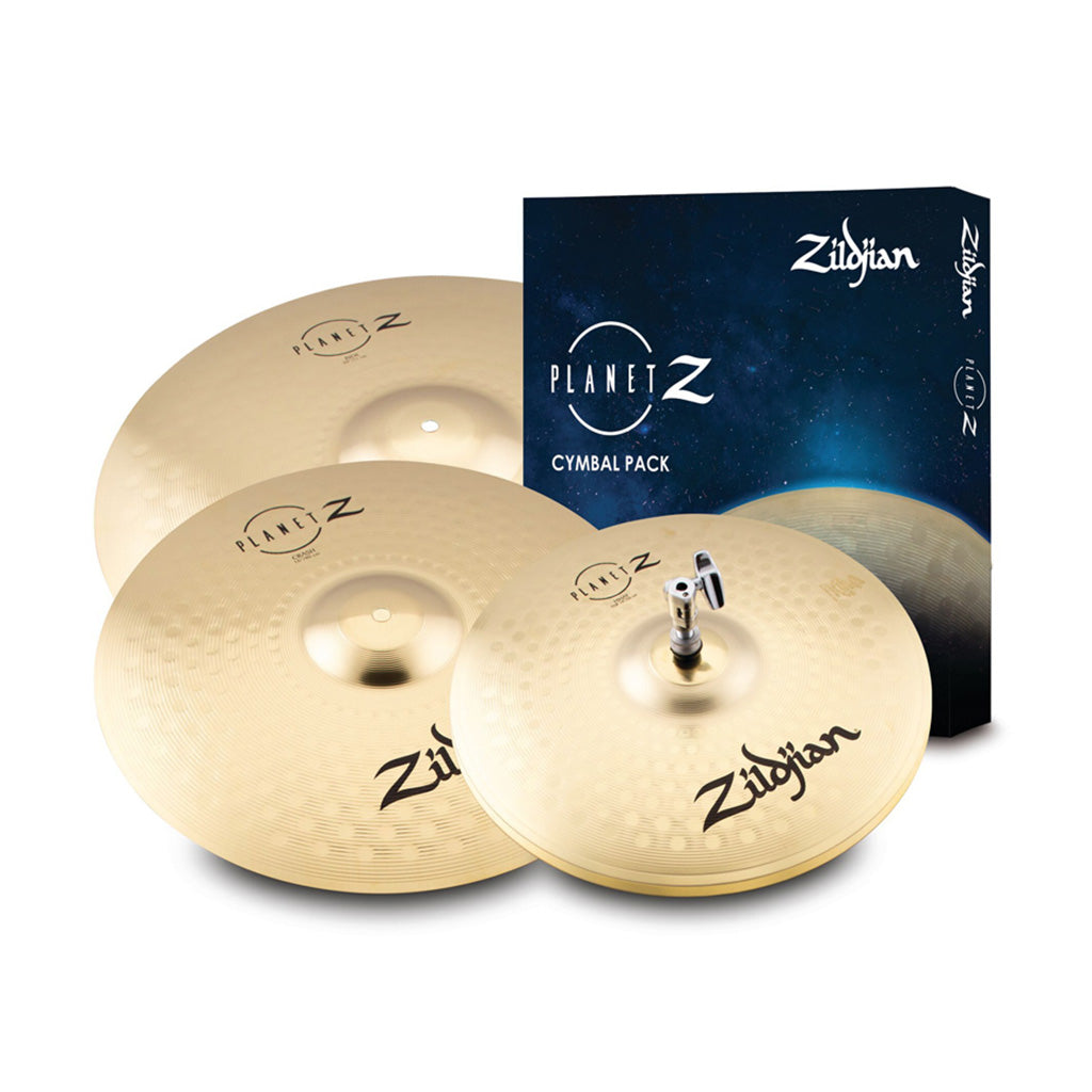 Pearl Export 22" EXX Fusion Plus Drum Kit Package with Zildjian Cymbals & Hardware - Smokey Chrome-Sky Music