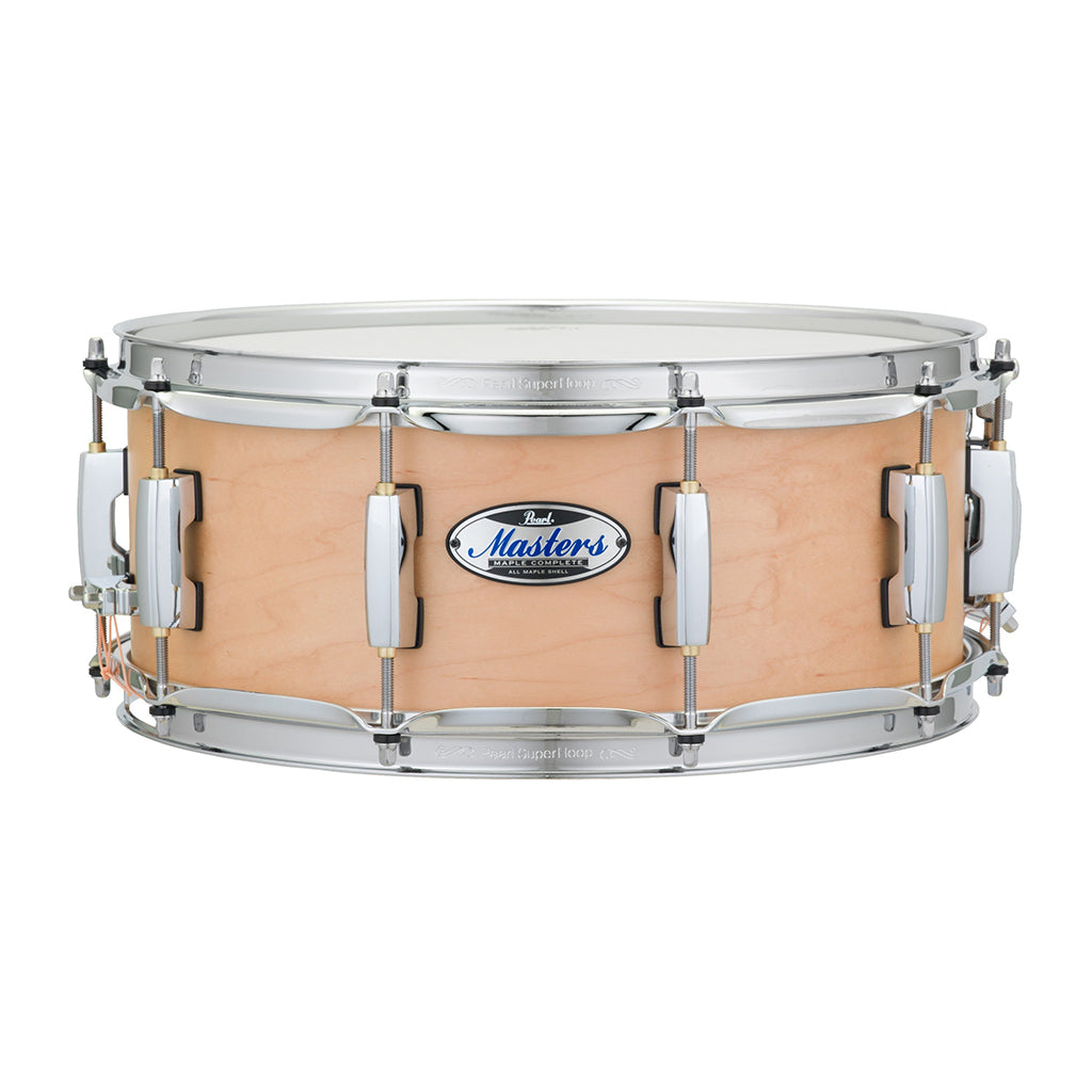 Pearl - 14"x5.5" Masters Complete - Snare Drum, Matte Natural